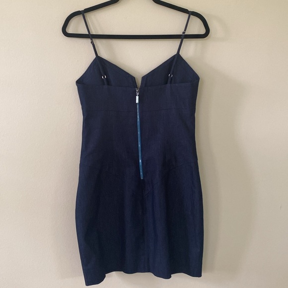 Women’s Black Halo Denim Dress - Picture 4 of 12